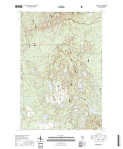 US Topo 7.5-minute map for Powell Lake MI