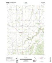 US Topo 7.5-minute map for Rathbone MI