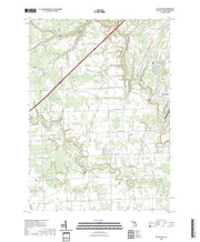 US Topo 7.5-minute map for Rattle Run MI