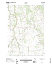 US Topo 7.5-minute map for Redman MI