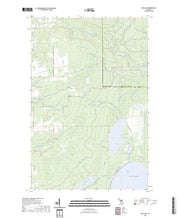US Topo 7.5-minute map for Rice Lake MI