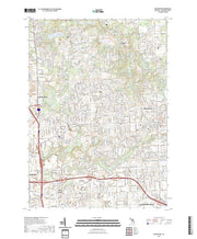 US Topo 7.5-minute map for Rochester MI