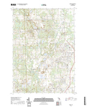 US Topo 7.5-minute map for Romeo MI