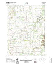 US Topo 7.5-minute map for Roseburg MI