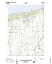 US Topo 7.5-minute map for Rush Lake MI