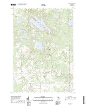 US Topo 7.5-minute map for Sage Lake MI