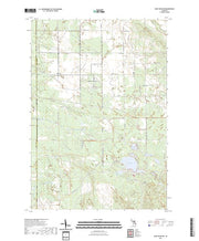US Topo 7.5-minute map for Saint Helen NE MI