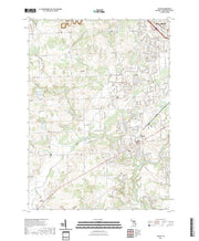 US Topo 7.5-minute map for Saline MI