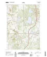 US Topo 7.5-minute map for Sand Lake MI