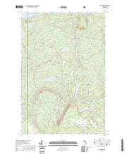 US Topo 7.5-minute map for Sand River MI