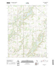 US Topo 7.5-minute map for Saubee Lake MI