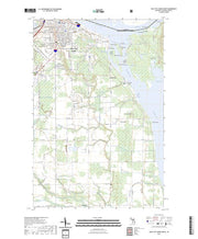 US Topo 7.5-minute map for Sault Ste. Marie South MI