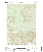 US Topo 7.5-minute map for Saunders Creek MI