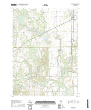 US Topo 7.5-minute map for Schoolcraft MI