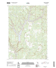 US Topo 7.5-minute map for Secord Lake MI