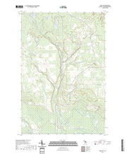 US Topo 7.5-minute map for Seney NW MI