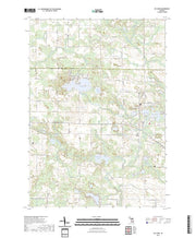 US Topo 7.5-minute map for Six Lakes MI