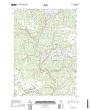 US Topo 7.5-minute map for Skidway Lake MI
