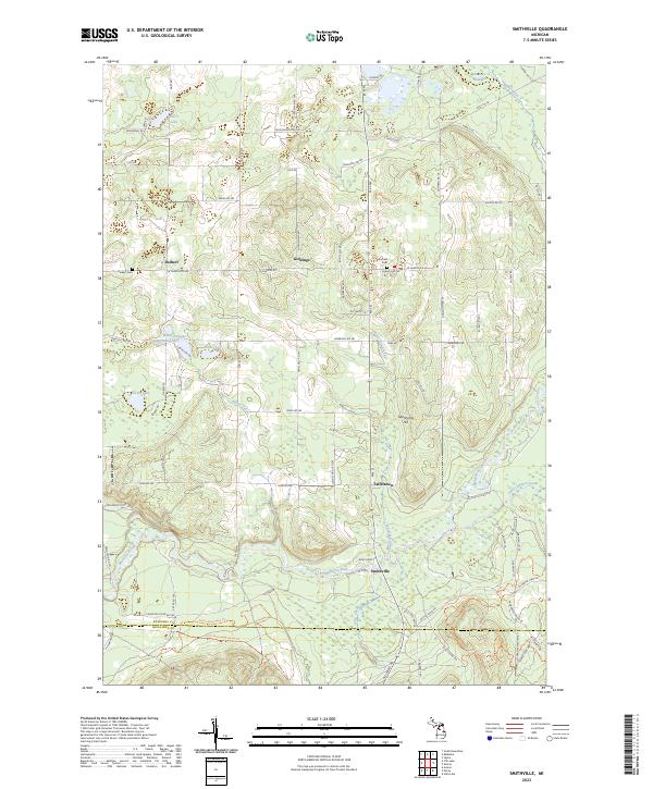 US Topo 7.5-minute map for Smithville MI