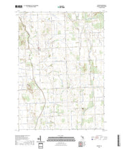 US Topo 7.5-minute map for Snover MI
