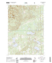 US Topo 7.5-minute map for South Branch MI
