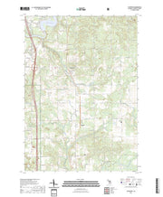 US Topo 7.5-minute map for Stanwood MI