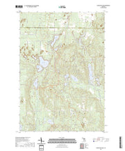 US Topo 7.5-minute map for Starvation Lake MI