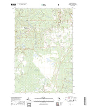 US Topo 7.5-minute map for Strongs MI