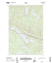 US Topo 7.5-minute map for Three Lakes MI