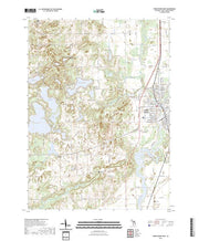 US Topo 7.5-minute map for Three Rivers West MI