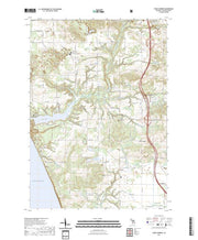 US Topo 7.5-minute map for Town Corners MI