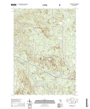 US Topo 7.5-minute map for Townsend Lake MI
