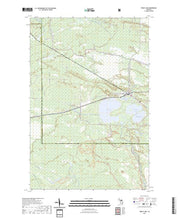US Topo 7.5-minute map for Trout Lake MI