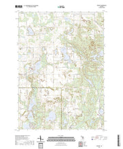 US Topo 7.5-minute map for Trufant MI