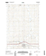 US Topo 7.5-minute map for Adrian MN