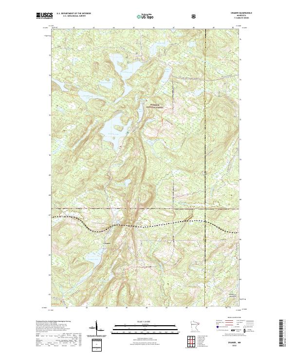 US Topo 7.5-minute map for Cramer MN