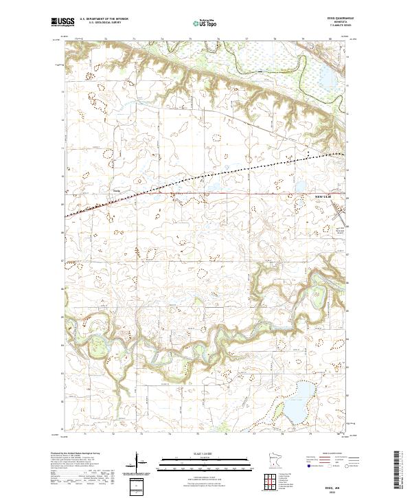 US Topo 7.5-minute map for Essig MN
