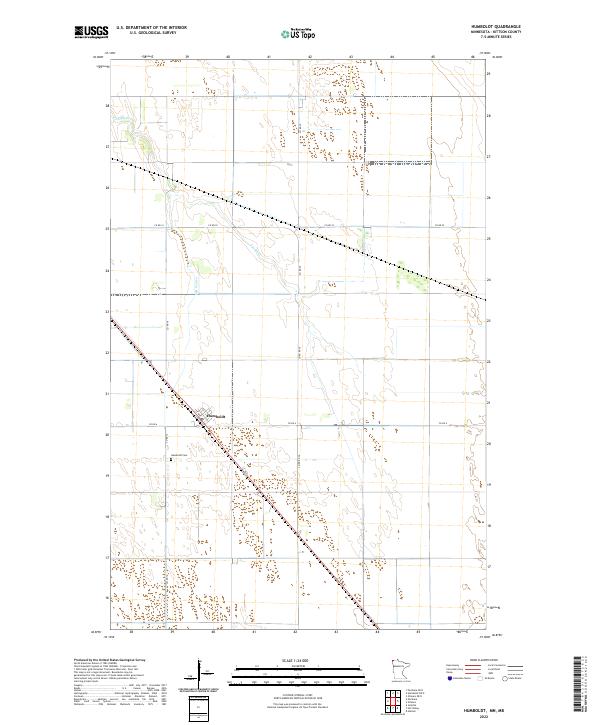 US Topo 7.5-minute map for Humboldt MNMB