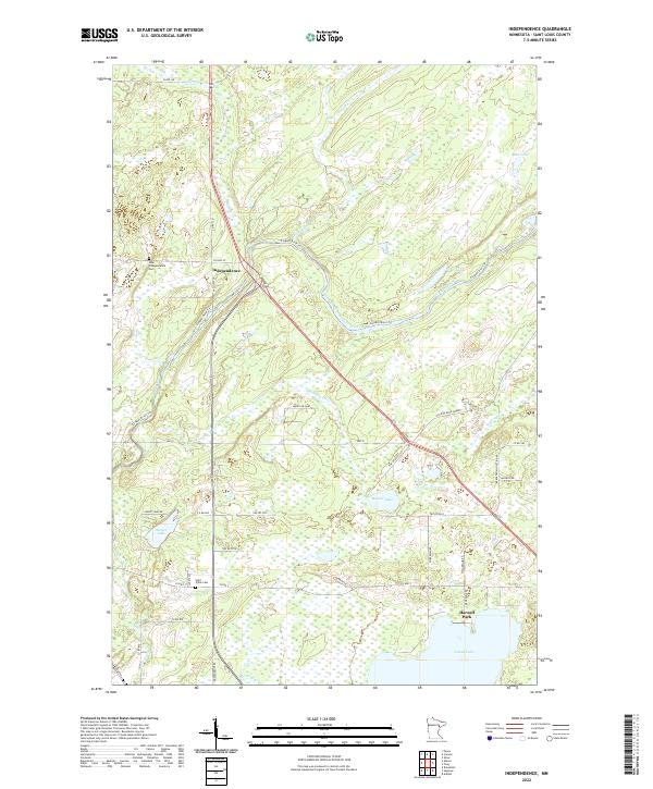 US Topo 7.5-minute map for Independence MN