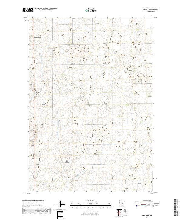 US Topo 7.5-minute map for Morton NW MN