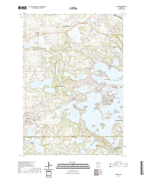 US Topo 7.5-minute map for Mound MN