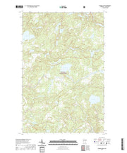 US Topo 7.5-minute map for Quadga Lake MN