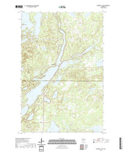 US Topo 7.5-minute map for Roosevelt Lake MN