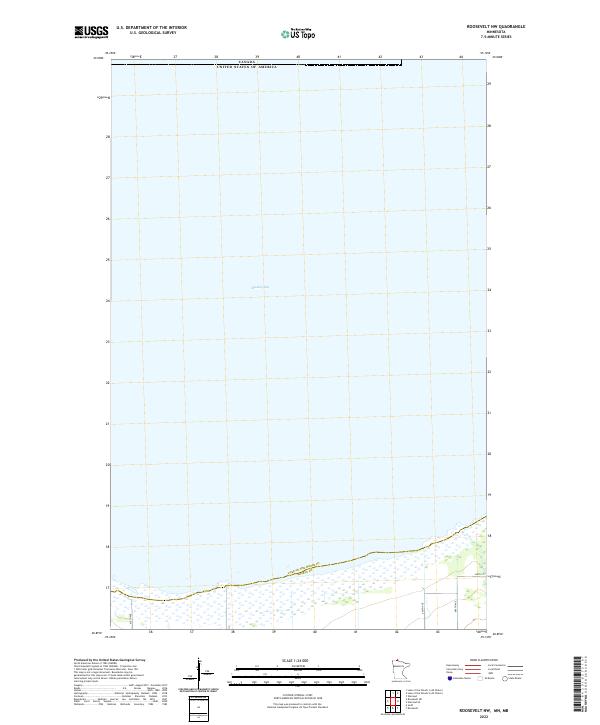 US Topo 7.5-minute map for Roosevelt NW MNMB
