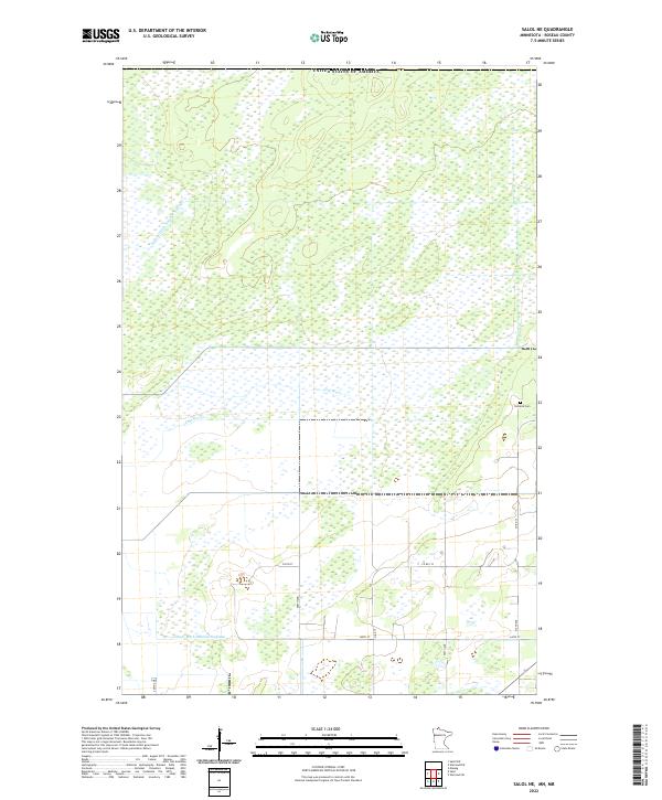 US Topo 7.5-minute map for Salol NE MNMB