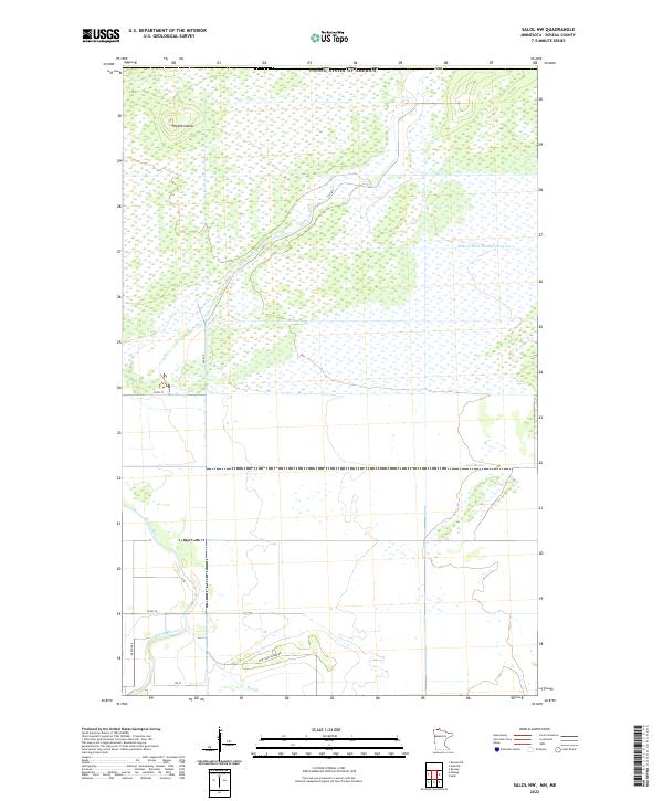 US Topo 7.5-minute map for Salol NW MNMB