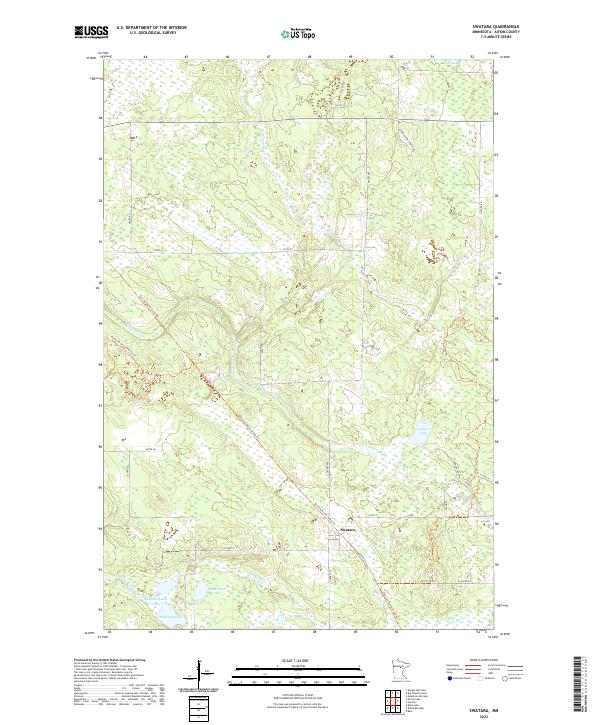 US Topo 7.5-minute map for Swatara MN
