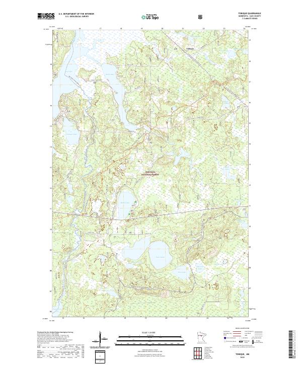US Topo 7.5-minute map for Tobique MN