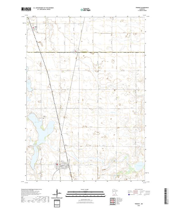US Topo 7.5-minute map for Trimont MN
