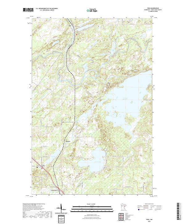 US Topo 7.5-minute map for Twig MN